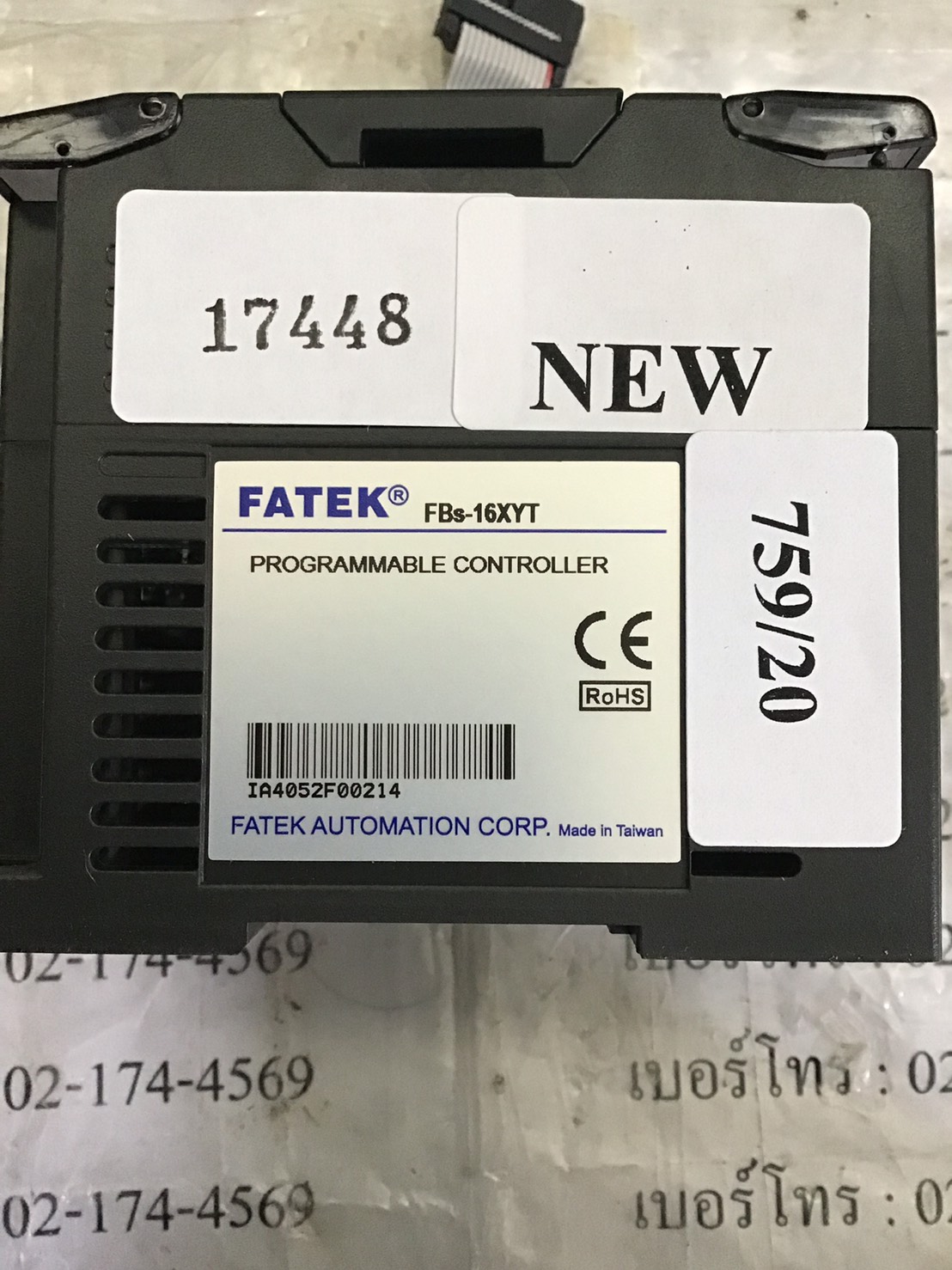 PLC “ FATEK ” รุ่น FBS-16XYT