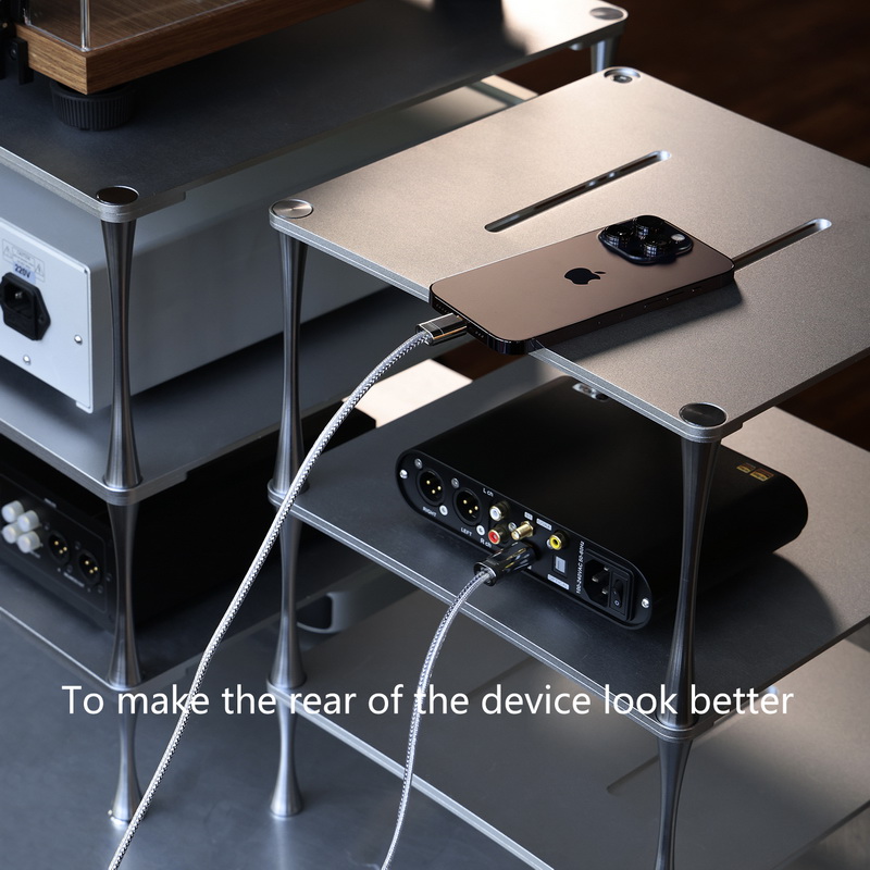 DD TC09BL สายแปลง Lightning เป็น USB TypeB สำหรับเครื่องเสียง