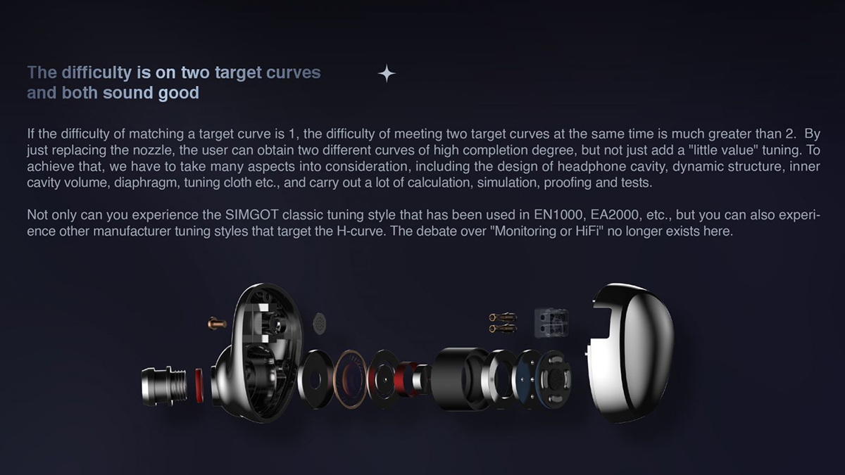 Simgot EA500 หูฟัง IEMs บอดี้โลหะหรู รองรับ Hi-Res เปลี่ยนท่อนำเสียงได้ ประกันศูนย์ไทย