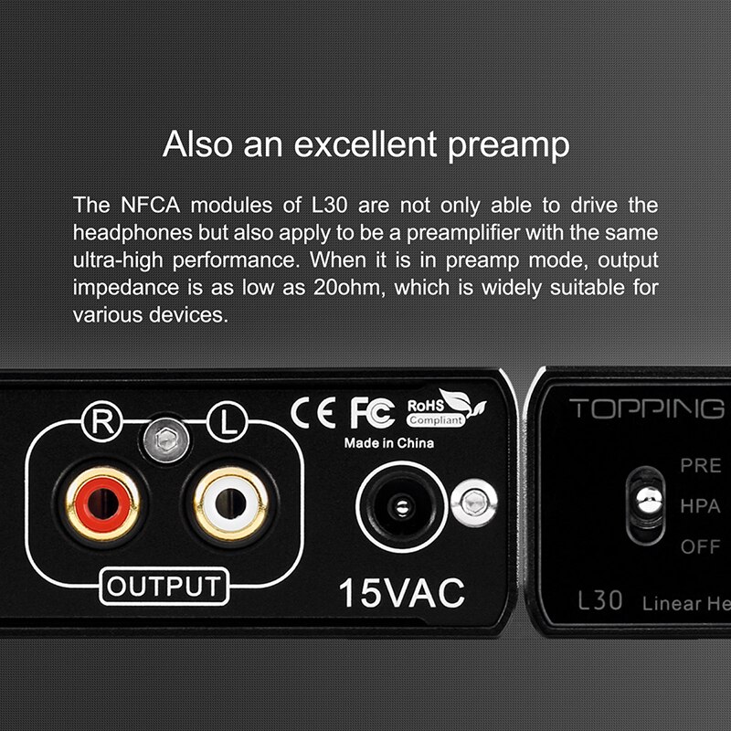 ขาย Topping L30 แอมป์หูฟัง รองรับ Hi-Res ประกันศูนย์ไทย