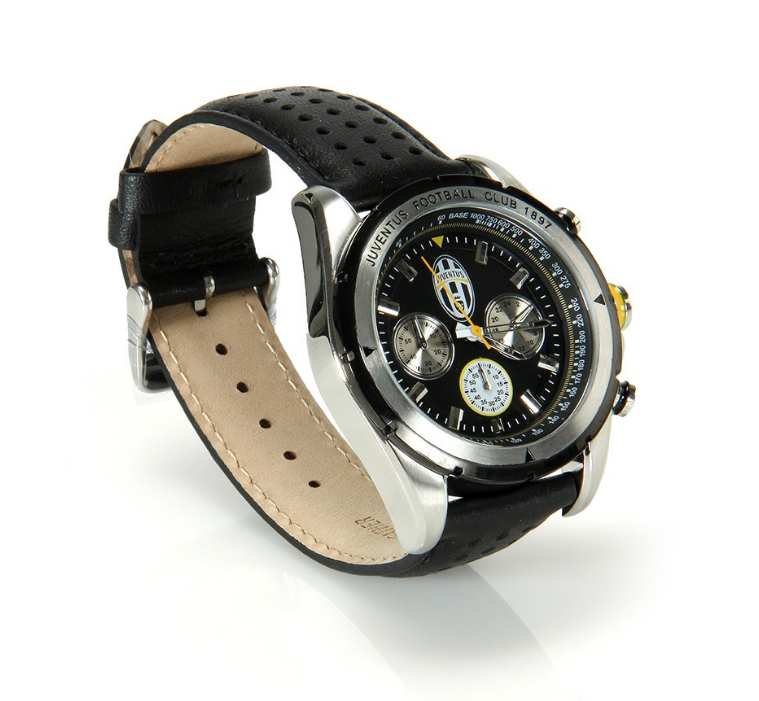 นาฬิกาที่ระลึกยูเวนตุสของแท้ JUVENTUS LOGO CHRONO WATCH