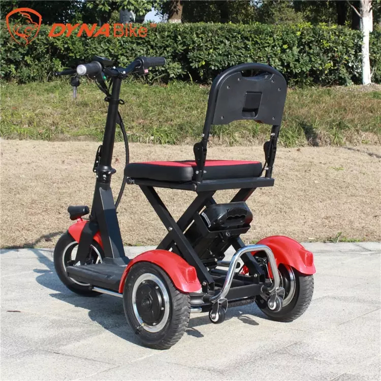 สกูตเตอร์ไฟฟ้า DYNAVOLT L1.3 สกูตเตอร์ 3 ล้อ Scooty Moped Kick Mobility E Scooter มอเตอร์ 300วัตต์