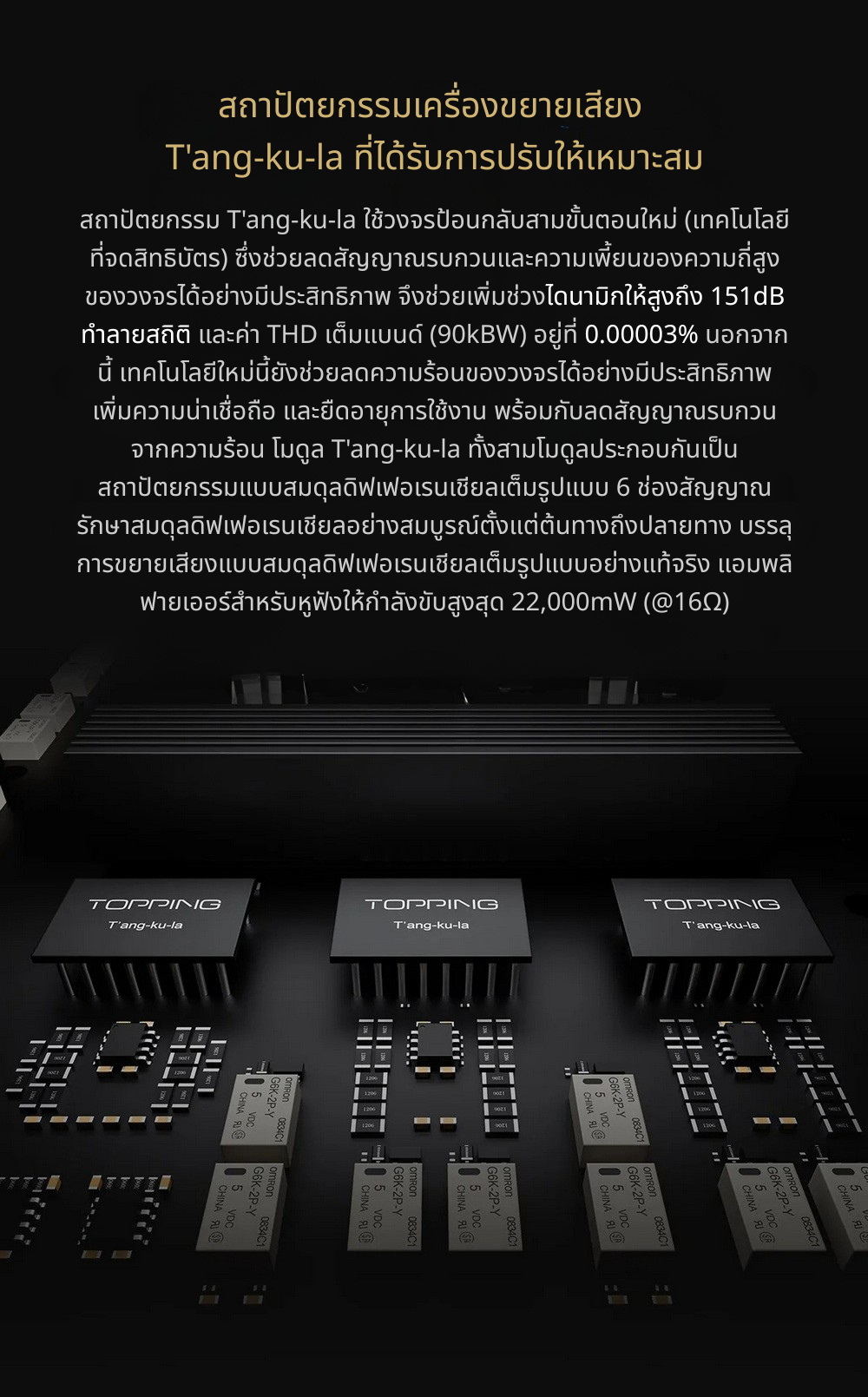 Topping A900 แอมป์หูฟังตั้งโต๊ะระดับสุดยอดเรือธง กำลังขับสูง เสียงแม่นยำ รองรับ Hi-Res ประกันศูนย์ไทย