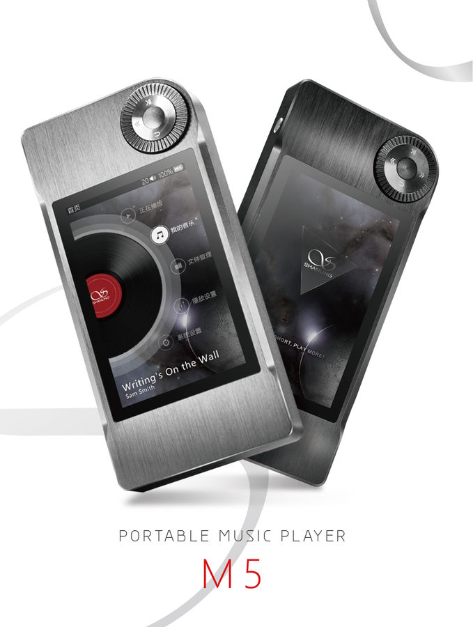 Shanling M5 เครื่องเล่นเพลงความละเอียดสูงพกพาสเปคเทพ AK4490 MUSES892O และ AD8610
