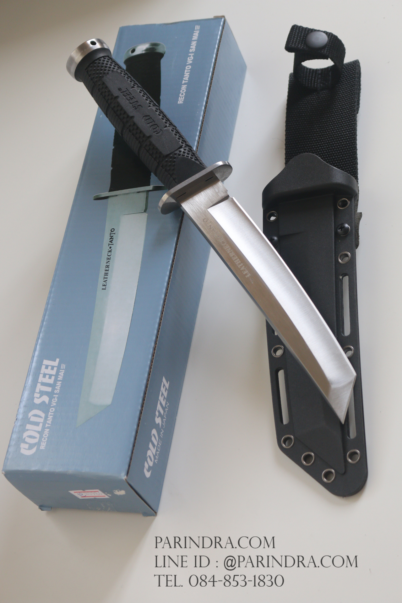 มีดใบตาย COLD STEEL LEATHER NECK TANTO (OEM) A+