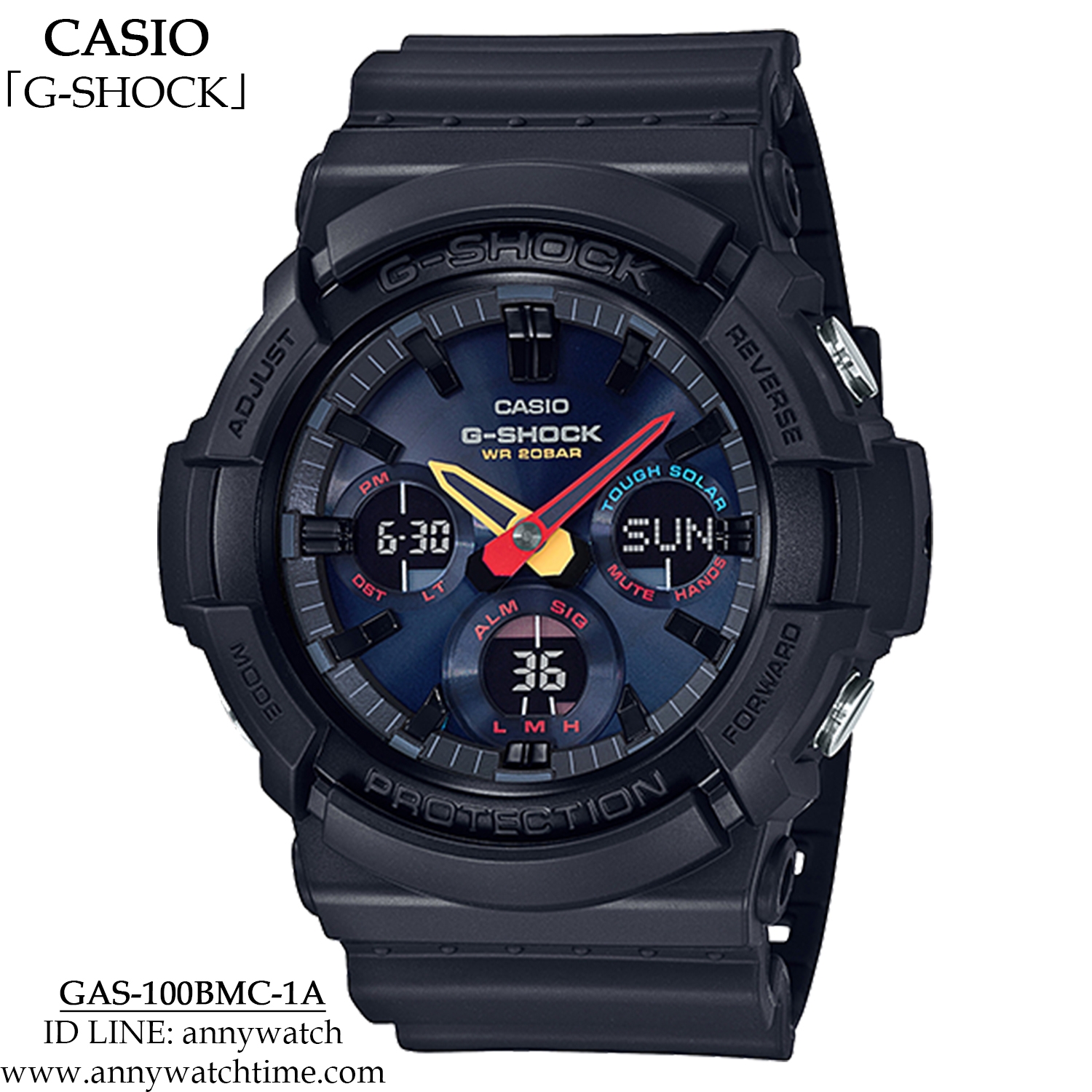 G-SHOCK GAS-100BMC-1A