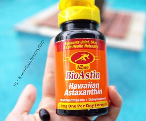 # ผิวเนียน # Nutrex Hawaii, BioAstin, Hawaiian Astaxanthin, 12 mg, 50 Gel Caps