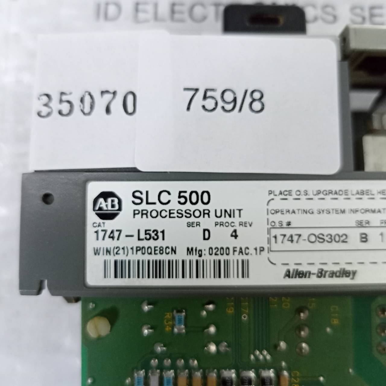 1747-L531 PLC " ALLEN-BRADLEY "