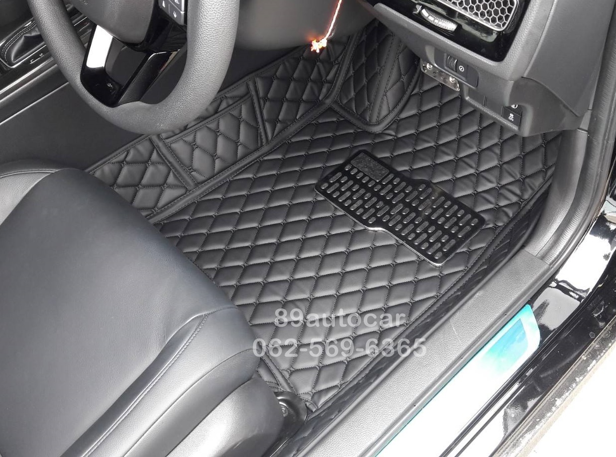 ขายพรมในรถ Honda Civic 2022 ปูพรม6D สีดำล้วน เข้ารูป เต็มคัน