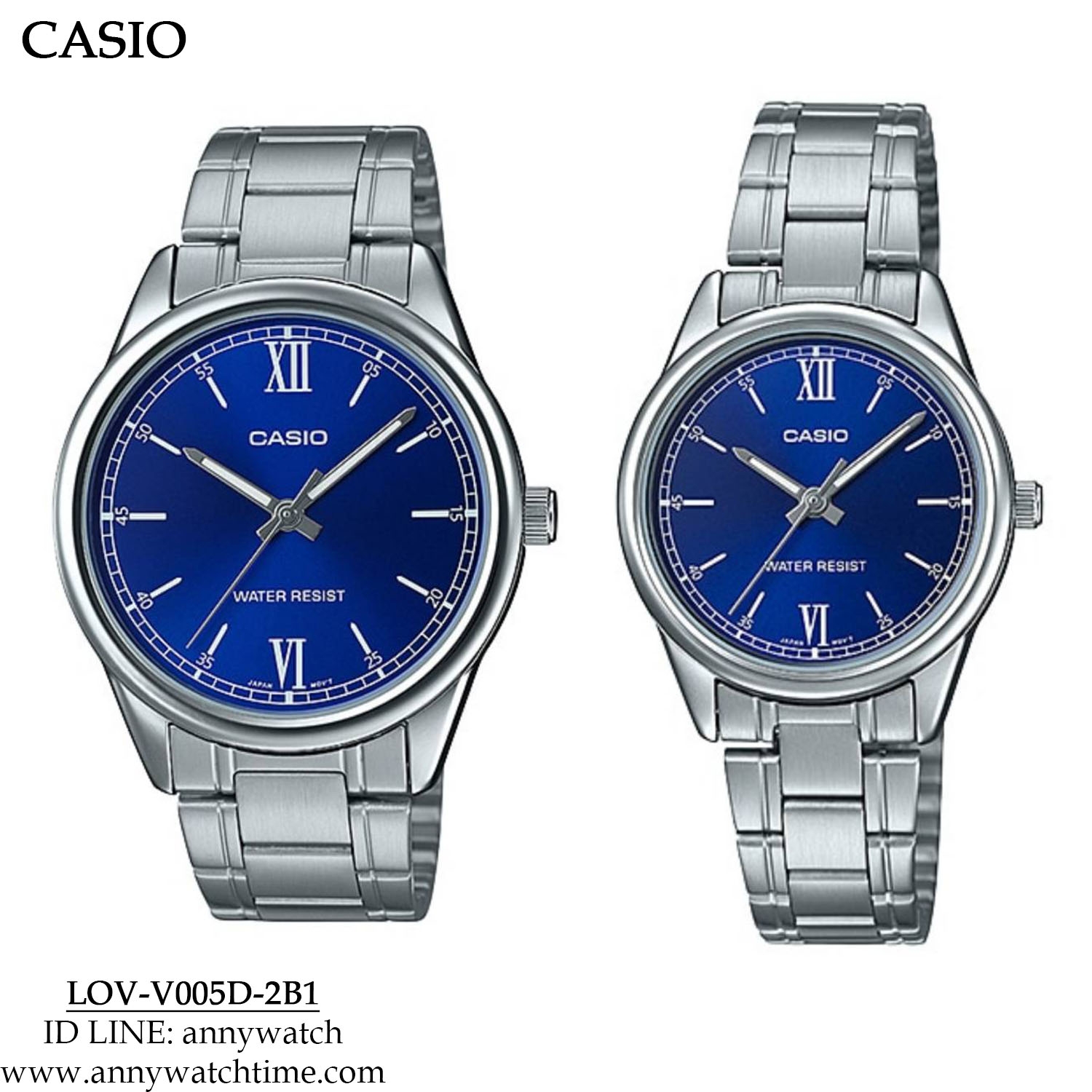 CASIO LOV-V005D-2B1