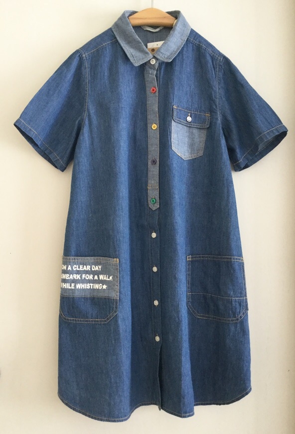 เสื้อ/เดรสยีนส์เนื้อนุ่ม savradical