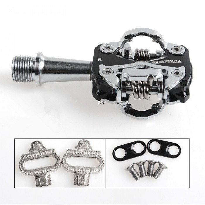 บันไดเสือภูเขา ZERAY MTB Clipless Pedal, ZP-108S (พร้อมคลีท)