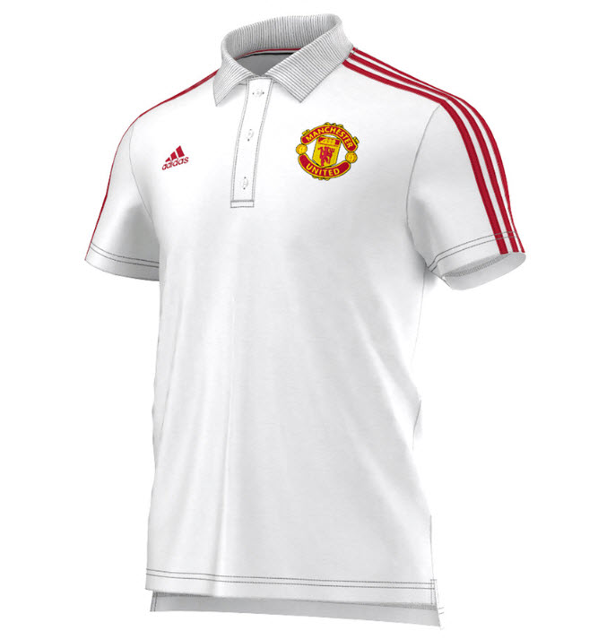 เสื้อโปโลแมนเชสเตอร์ ยูไนเต็ด Core Polo White
