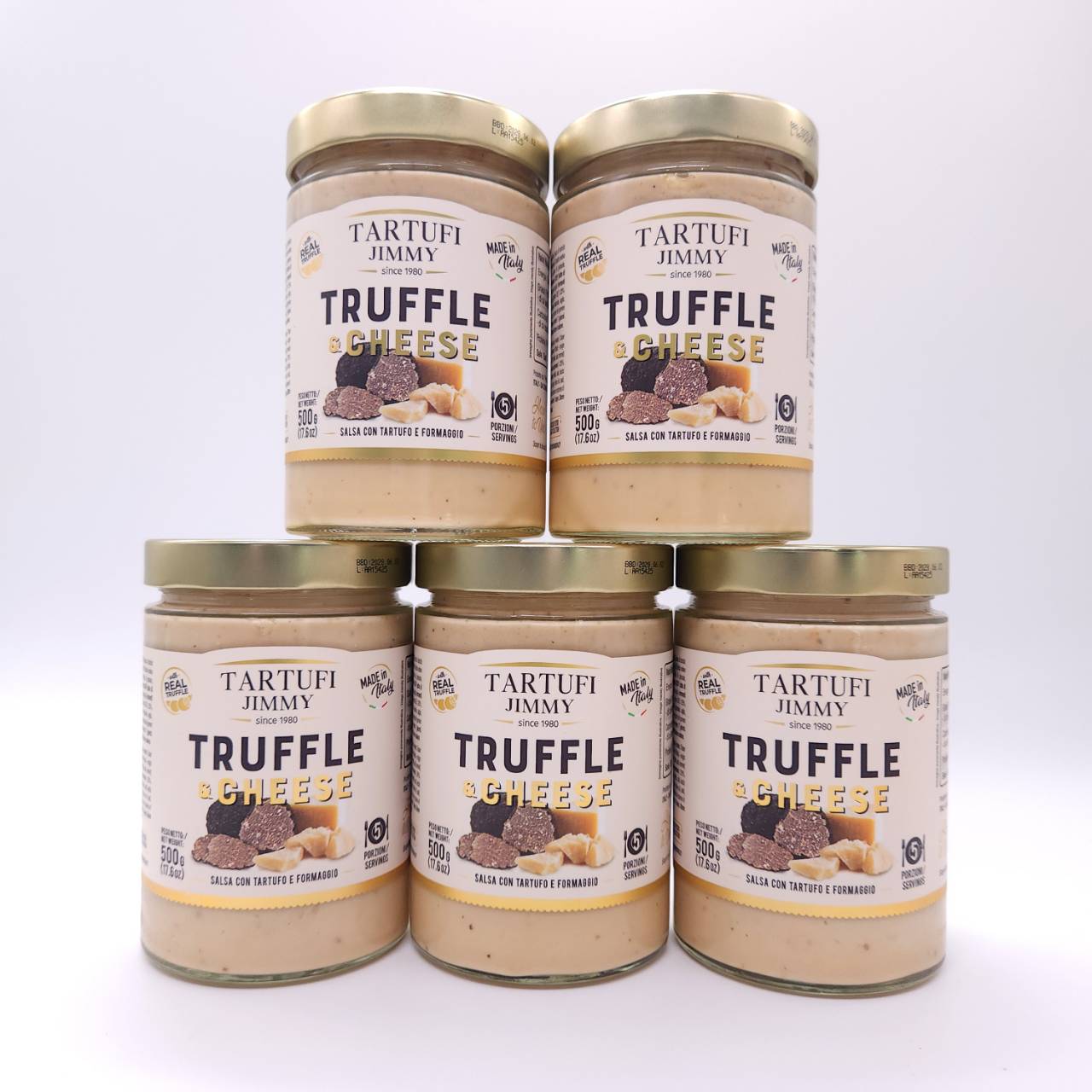 🍄 ทาร์ตูฟี่ จิมมี่ (Tartufi Jimmy) ทรัฟเฟิลแอนด์ชีส น้ำหนัก 500g 🍄