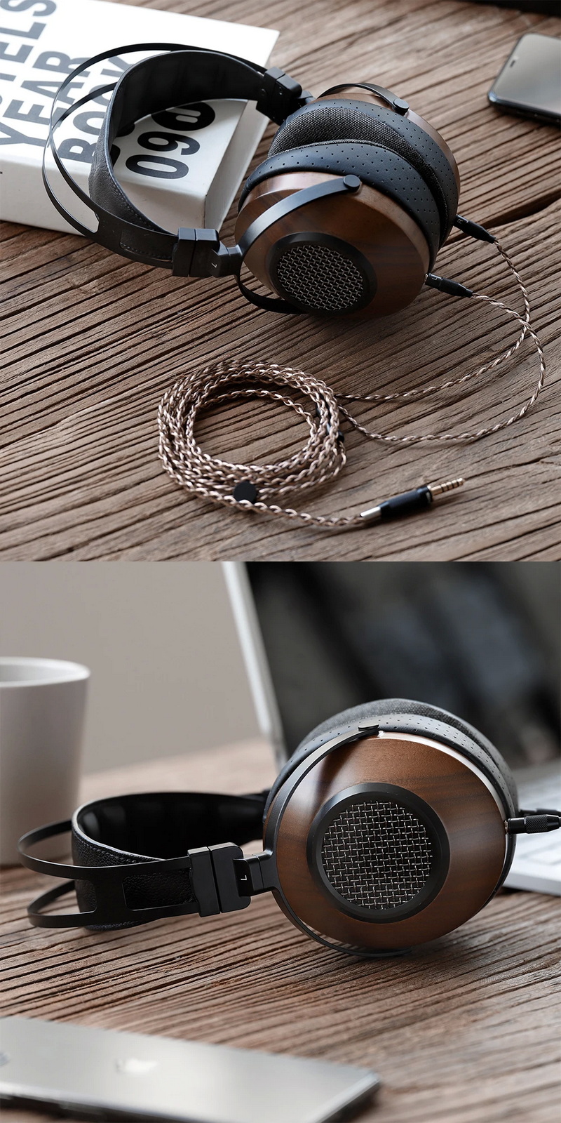 Sivga SV023 หูฟัง Headphone ไดรเวอร์ไดนามิก ไดอะแฟรมชุบเบริลเลียม ไม้แบบเปิดด้านหลัง ประกันศูนย์ไทย