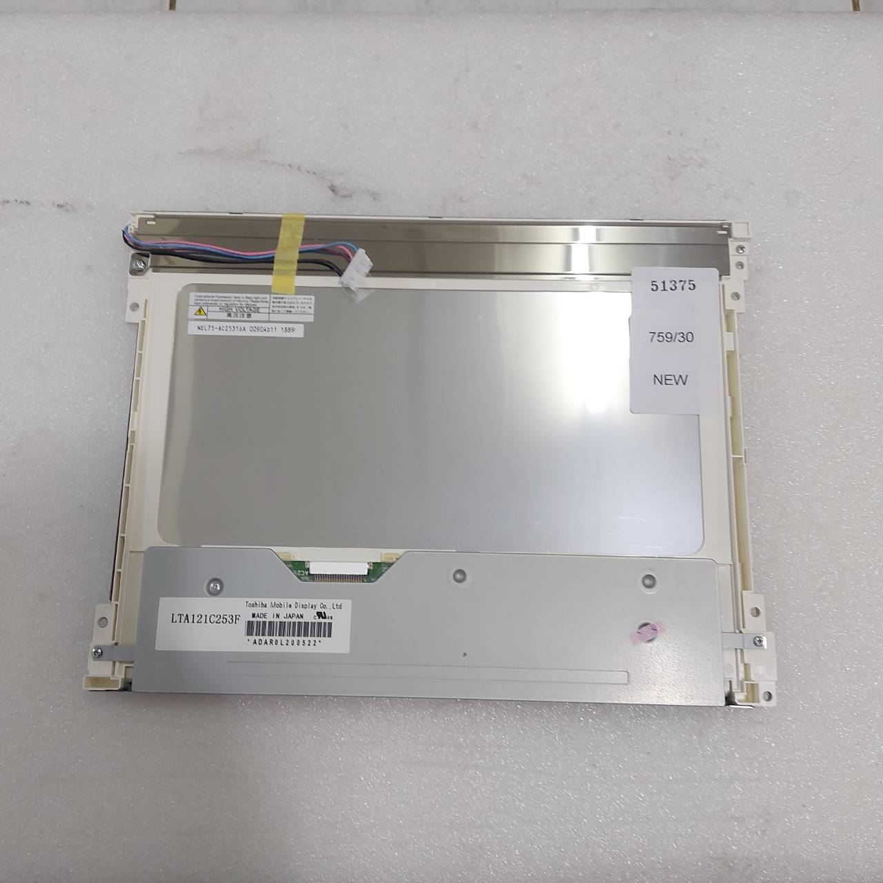 LTA121C253F LCD PANEL " TOSHIBA "
