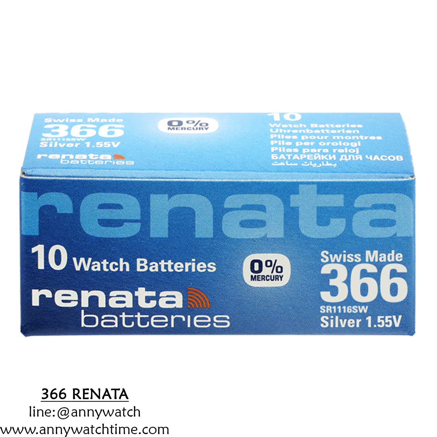 ถ่าน 366 RENATA