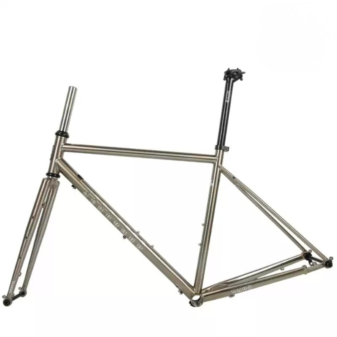 เฟรมจักรยาน SEABOARD CX03 Gravel เซ็ตเฟรมโครโมลี่ ล้อ 700C แกนใหญ่ Thru-Axle – ปั่นได้ทุกเส้นทาง