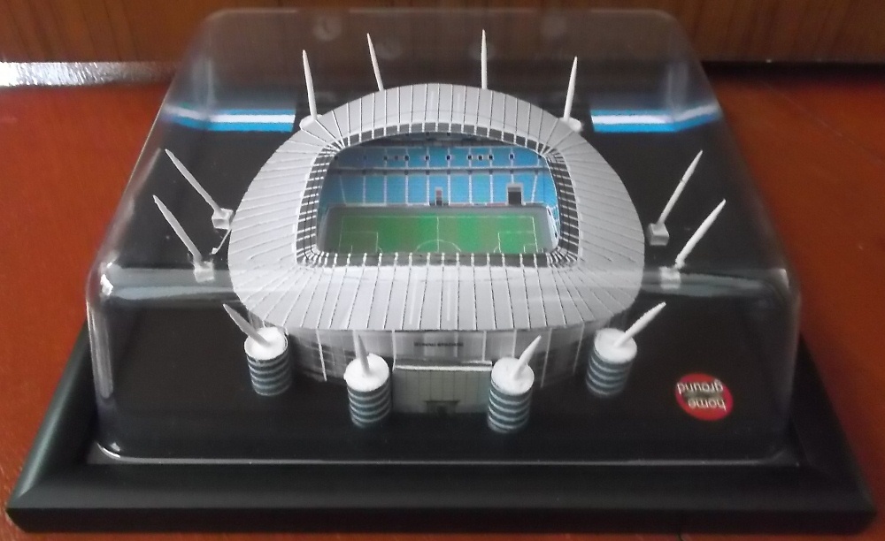 โมเดลสนามฟุตบอล สโมสรแมนเชสเตอร์ ซิตี้ - สนามเอติฮัด สเตเดี้ยม ใหม่ / MANCHESTER CITY Football Club Football Stadium Model - ETIHAD Stadium NEW