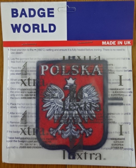 อาร์มสัญลักษณ์ ฟุตบอล ทีมชาติโปแลนด์ - ตราสัญลักษณ์ POLSKA ใหม่ / POLAND National Football Team Patch/Badge - POLSKA Logo NEW