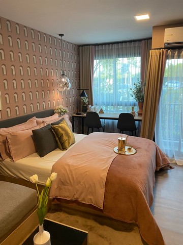 ให้เช่า ดีคอนโด ไฮด์อเวย์ รังสิต 26.78 ตร.ม.ห้องใหม่ เฟอร์ครบ เครื่องใช้ไฟฟ้าครบ ใกล้ธรรมศาสตร์รังสิต