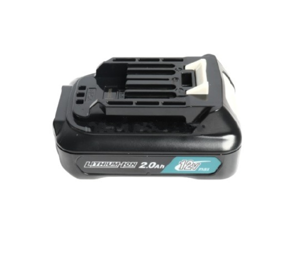 แบตเตอรี่ ลิเธียมไอออน 12 โวลต์ รุ่น BL1021B ความจุ 2.0 แอมป์ ใช้กับเครื่องชาร์จแบตมากีต้า รุ่น DC10WD, DC10SB Pn.632M58-5 (แท้) ##(**)