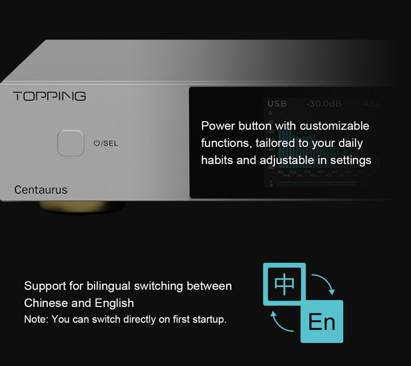 Topping Centaurus DAC ตั้งโต๊ะแบบ R2R ประสิทธิภาพสูง รองรับ Dual Hi-Res ประกันศูนย์ไทย