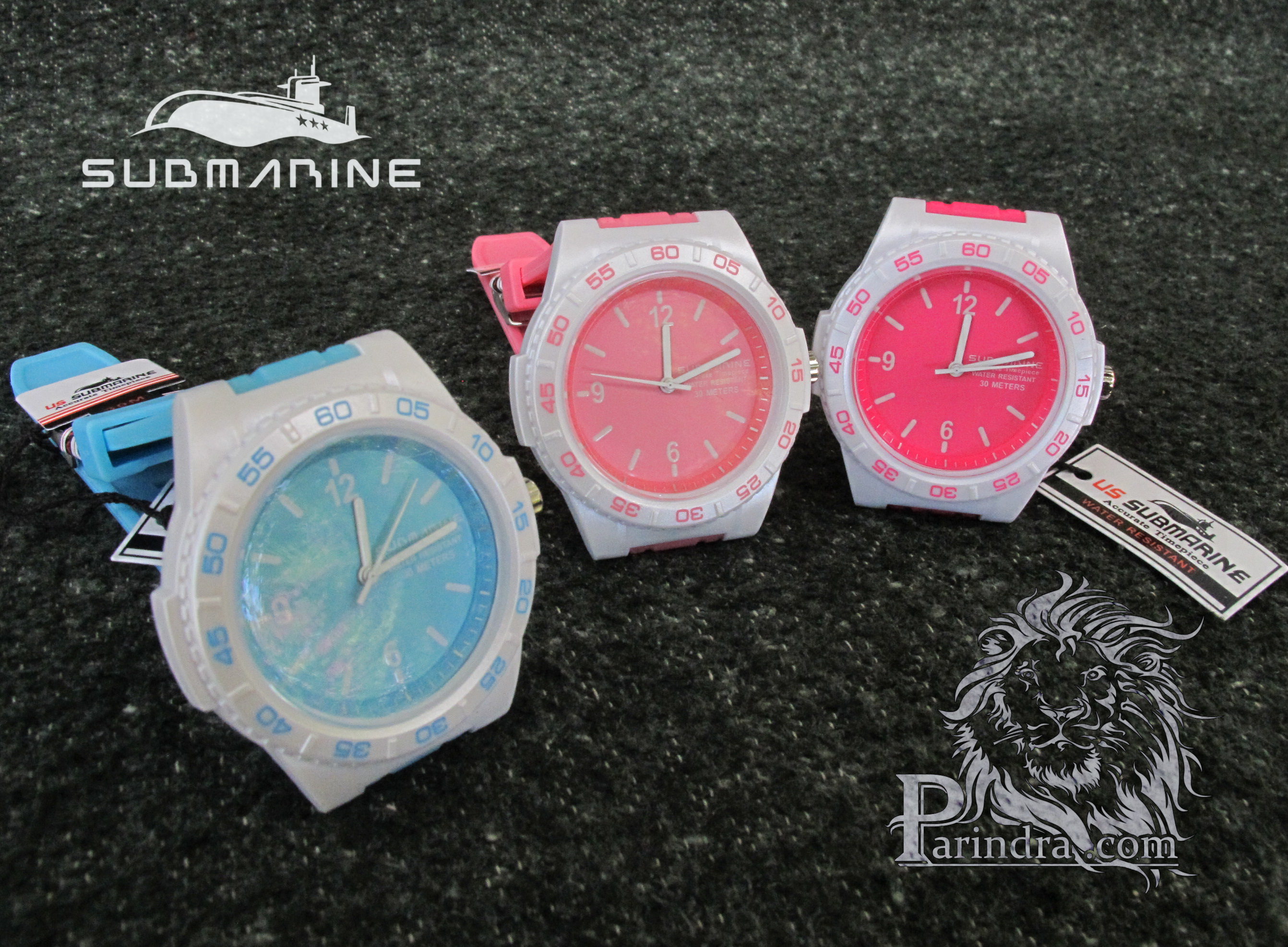 นาฬิกา US submarine Standard ของแท้ 100% สีขาว-ฟ้า หวาน