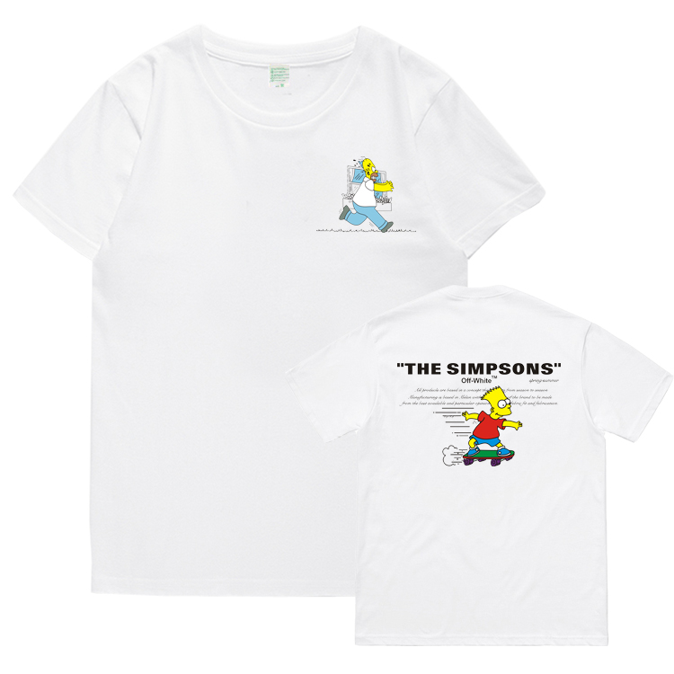 เสื้อยืด (T-Shirt) THE SIMPSONS แบบ หวังอี้ป๋อ