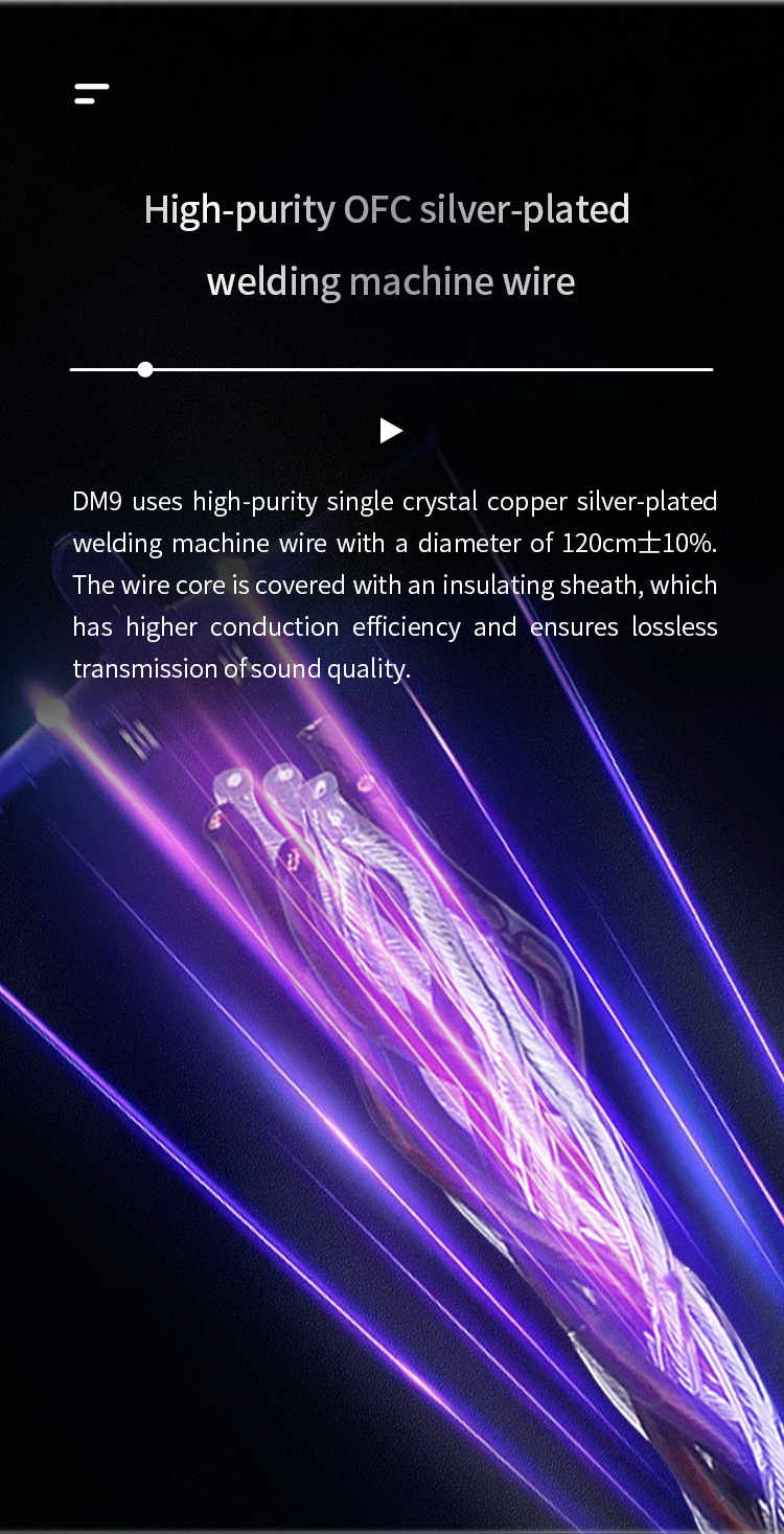 BGVP DM9 หูฟัง Hybrid 9 ไดรเวอร์ 4EST+4BA+1DD ระดับเรือธง ประกันศูนย์ไทย