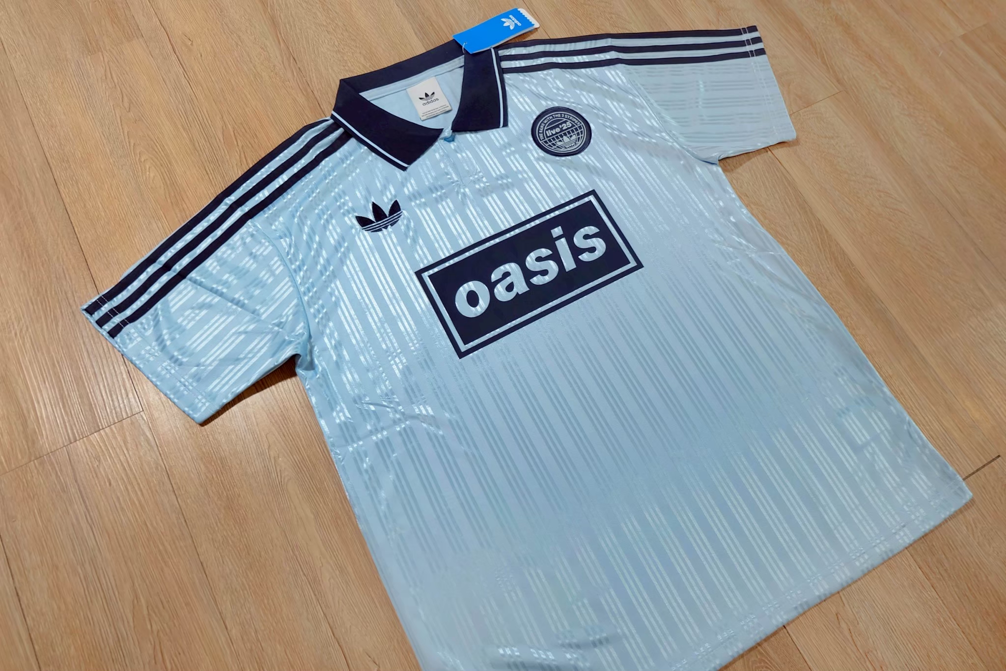 Oasis Blue 2025/26 Jersey T-shirt เสื้อโอเอซิส ฤดูกาลใหม่