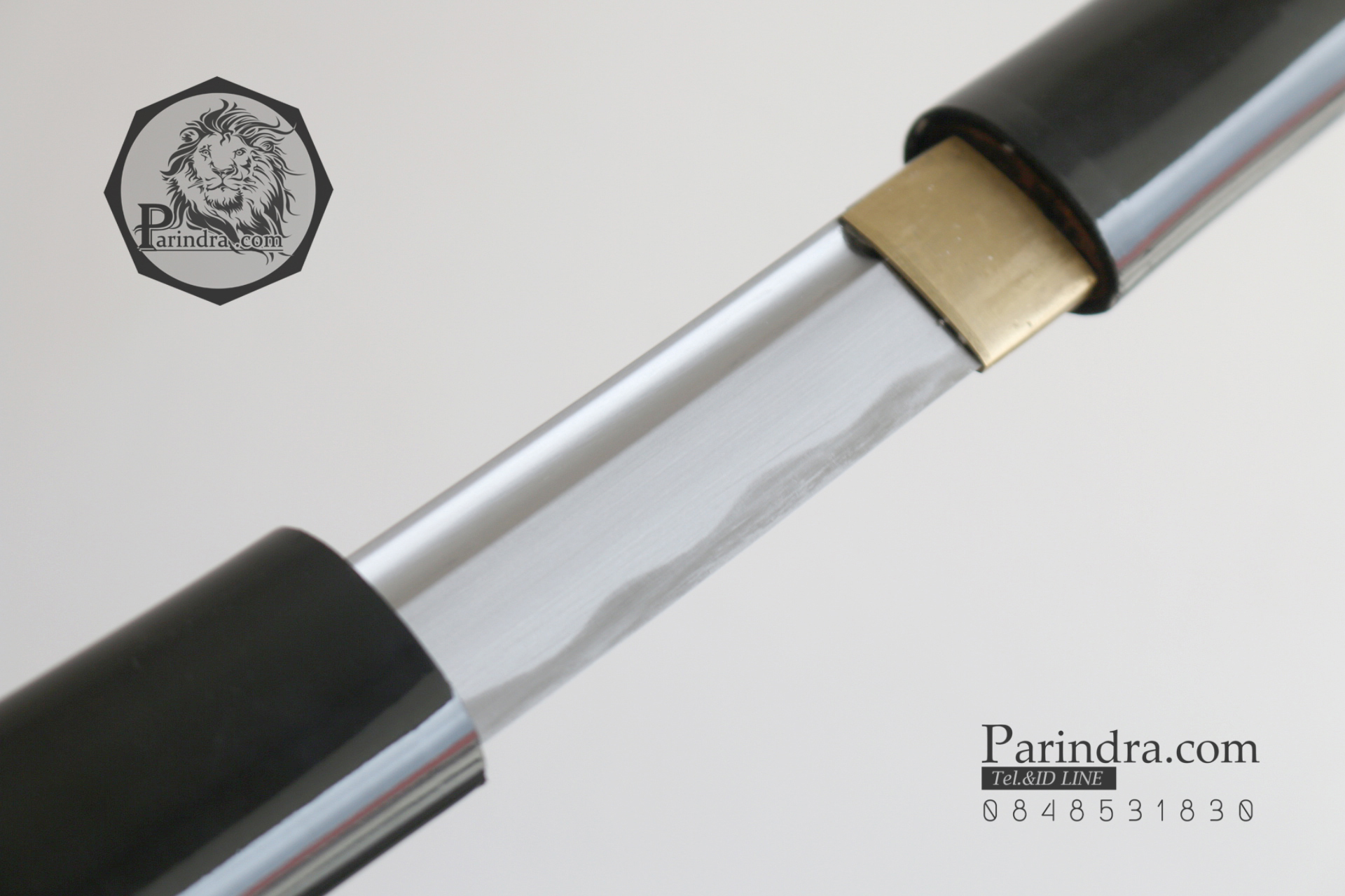 ขายดาบซามูไร คาตะนะ Katana ไว้ฝึกฟันดาบ แข็งแรงทนทาน ปลอกสีดำขัดมัน