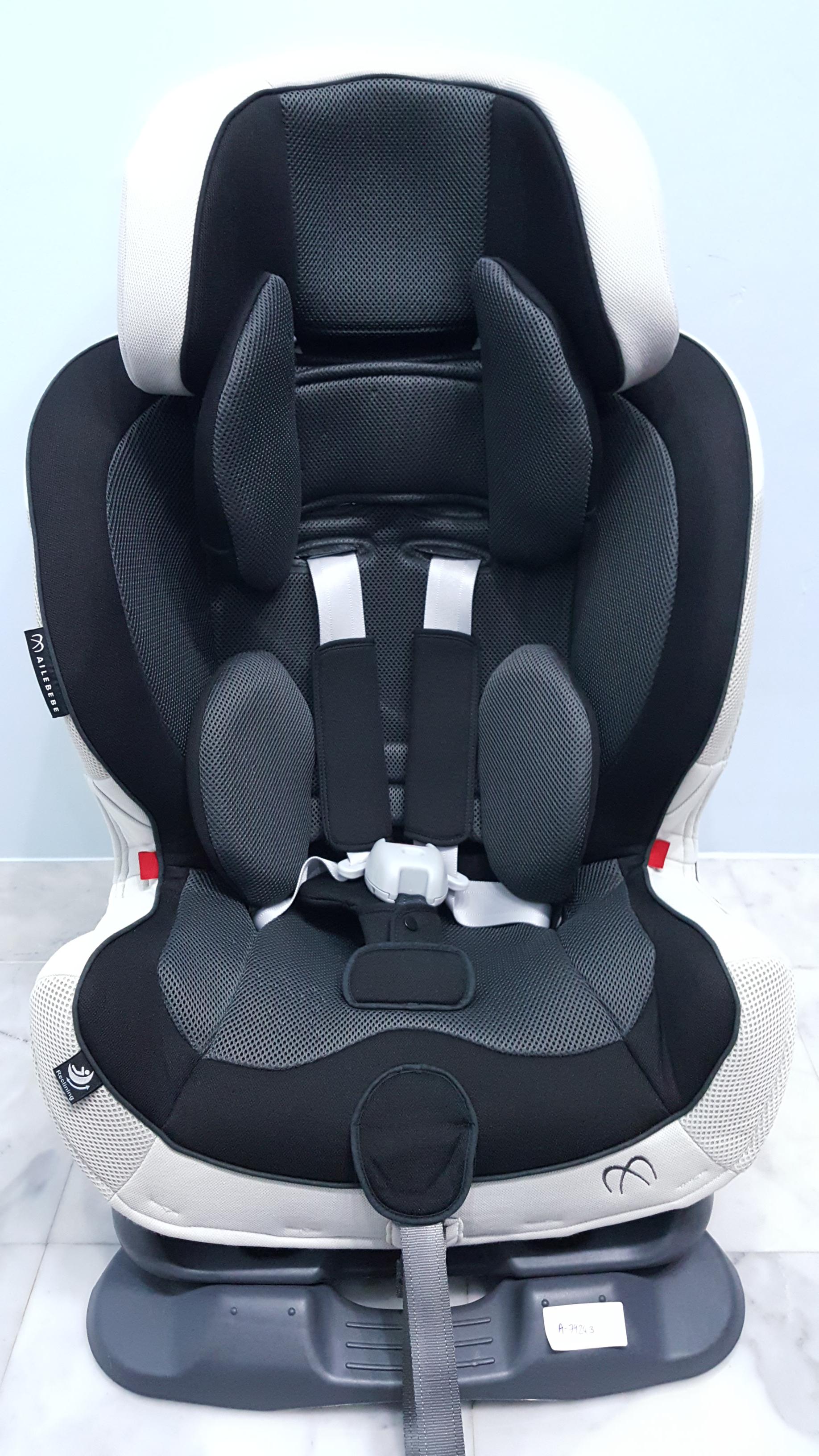 คาร์ซีท Ailebebe Swingmoon DX สีดำ-เทา [มือสอง พร้อมใช้งาน]