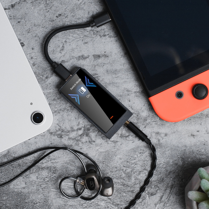 Shanling UA6 DAC/AMP พกพาชิป Cirrus Logic CS43131 x4 รองรับ 32bit/768kHz, Hi-Res ประกันศูนย์ไทย