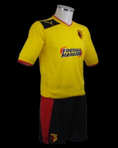 กางเกงวัตฟอร์ด Watford ชุดเหย้า ของแท้ 100% Watford 2012/13 PUMA ADULT HOME SHORTS สำหรับสวมใส่ เป็นของฝาก ที่ระลึก สะสม แด่คนสำคัญ