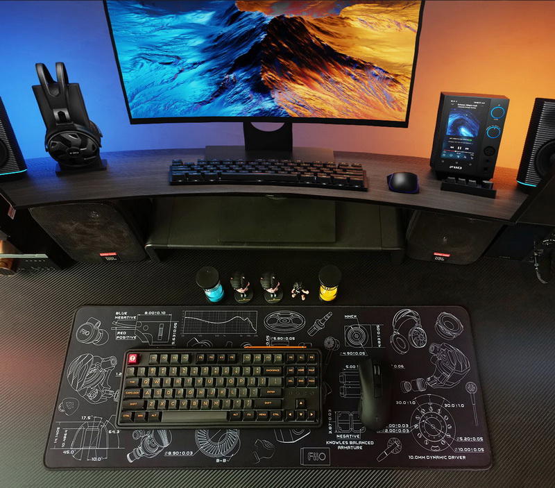 ขาย FiiO F2051H แผ่นรองเม้าส์เกมมิ่ง ประสิทธิภาพสูง ลื่นไหล แม่นยำ ขนาด 80x30 เซนติเมตร