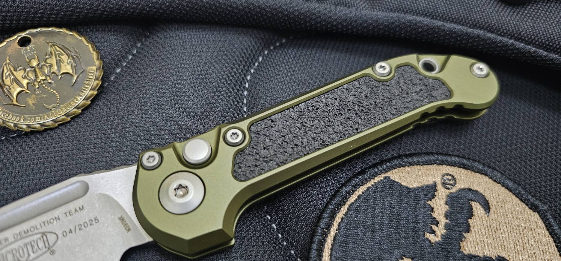 Microtech L.U.D.T.® S/E Gen III OD Green Stonewash Standard