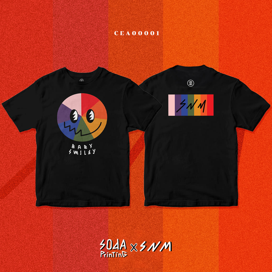 เสื้อยืด พิมพ์ลาย BABYBOY สีดำ CEA00001 #SOdAtee #SOdAPrintinG #เสื้อ #เสื้อยืด