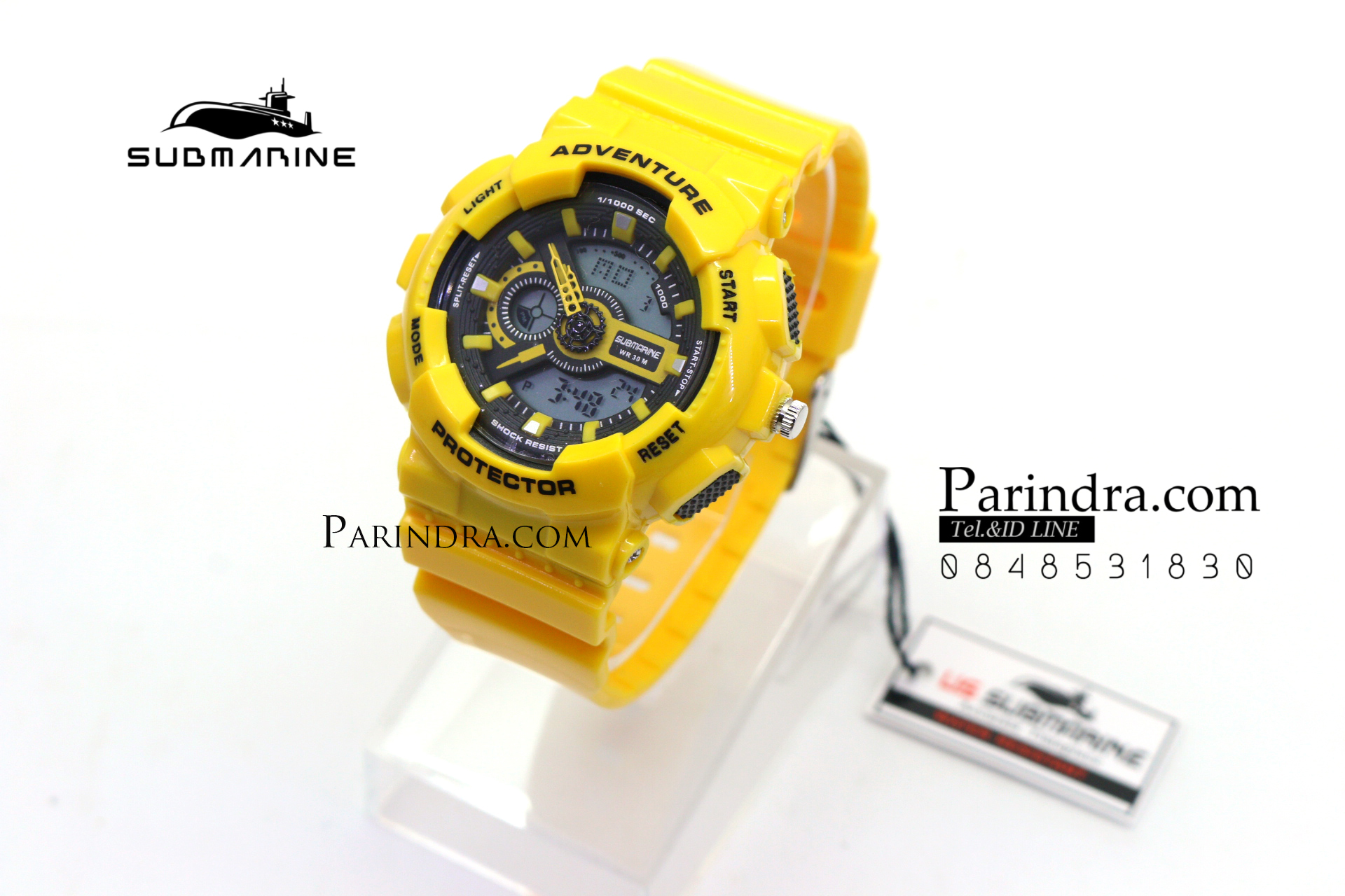 นาฬิกา US submarine Adventure Protector รุ่น TP3163L สีเหลืองจอเทา