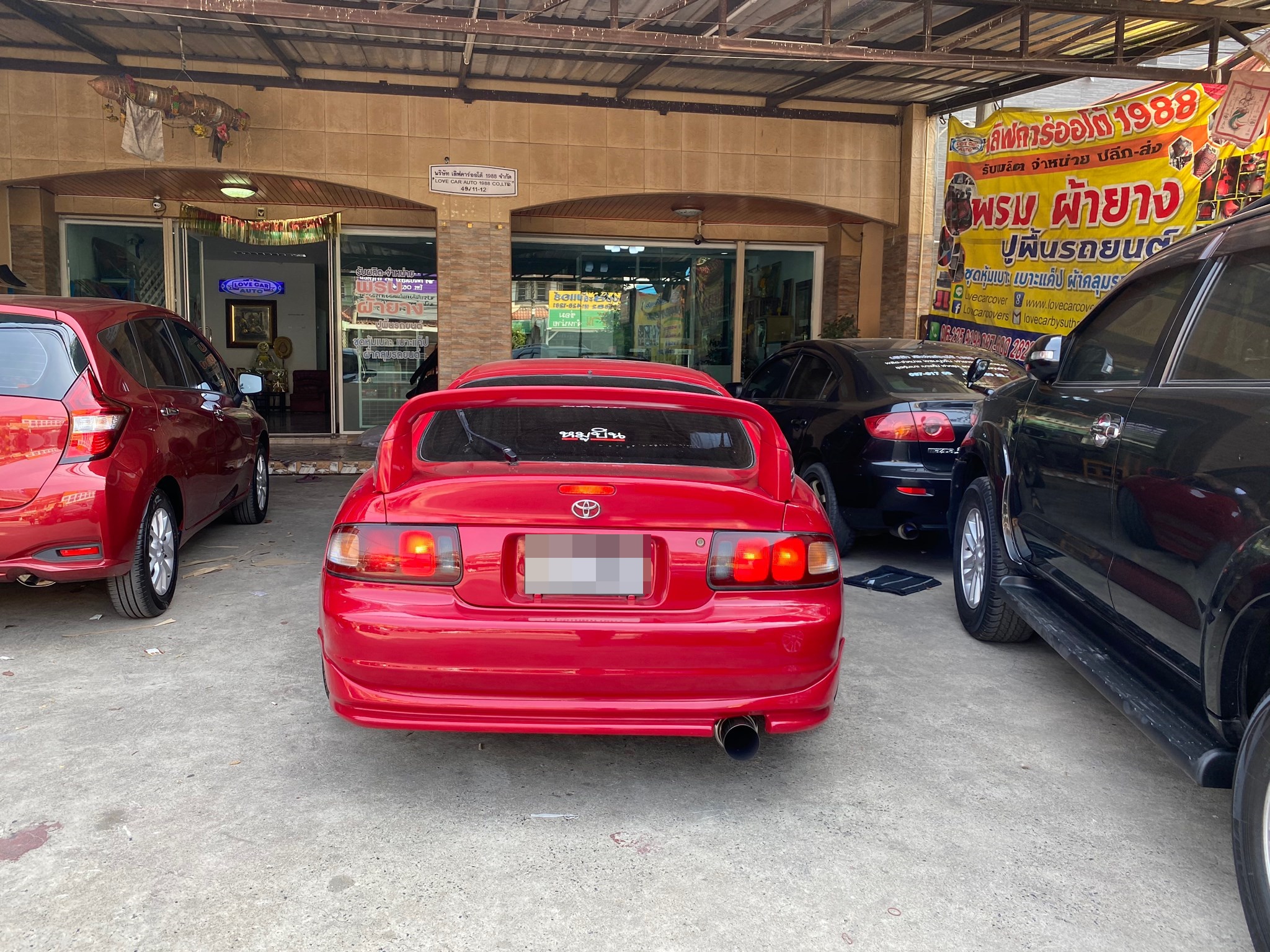 พรมรถยนต์ 6D Toyota Celica ตัดเข้ารูป