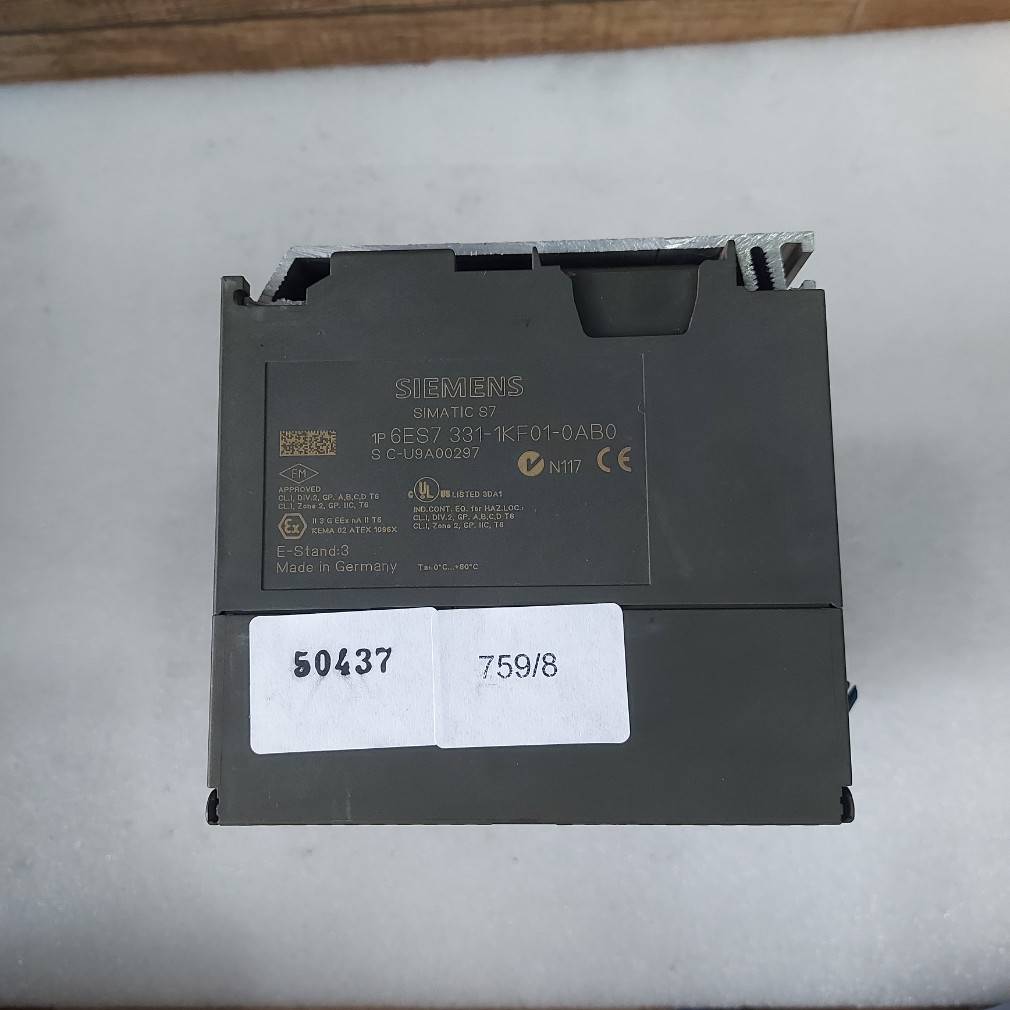 6ES7 331-1KF01-0AB0 PLC " SIEMENS "