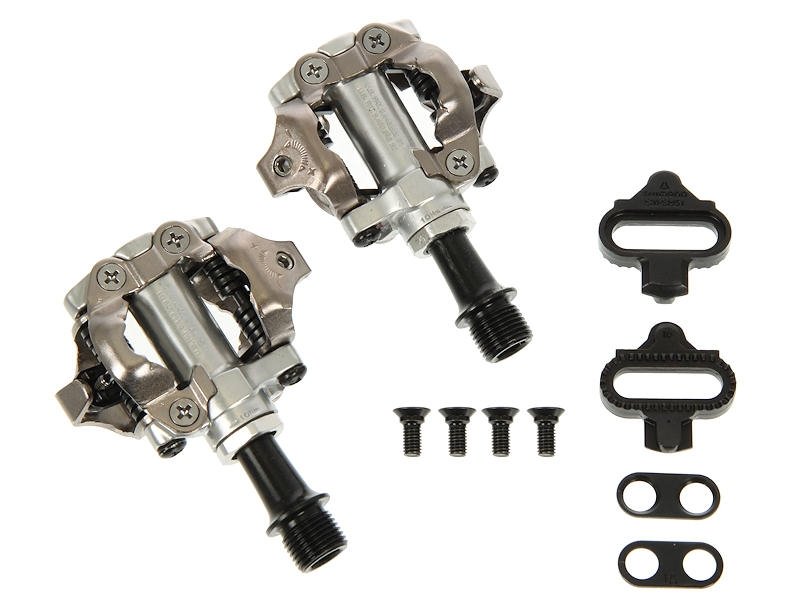 บันใดชิมาโน่, PD-M540, สีดำ หรือสีเงิน, พร้อม Cleat set, ไม่มีทับทิม, มีกล่อง