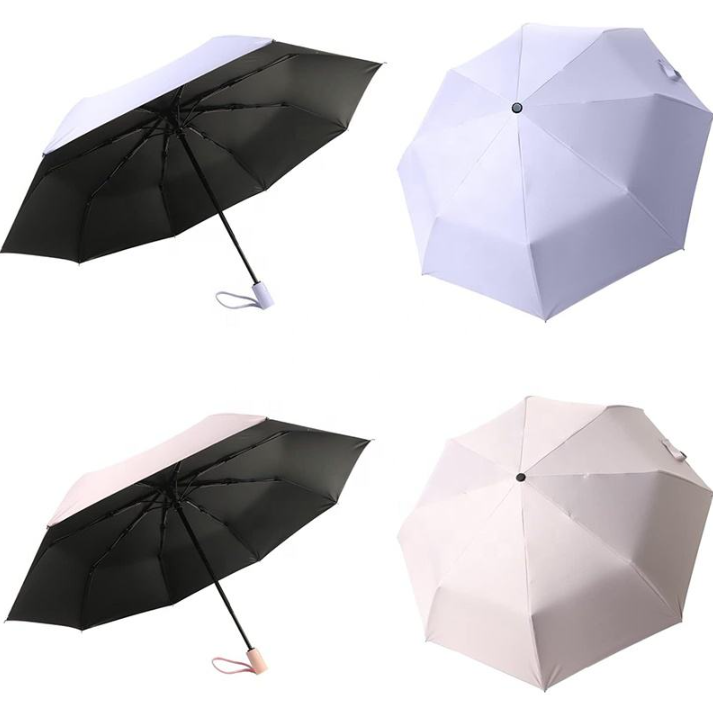 ร่มพับ 3 ตอน 24 นิ้ว 10 ก้าน รุ่น YF-Z20211051 ด้ามเปิด ปิดอัตโนมัติ