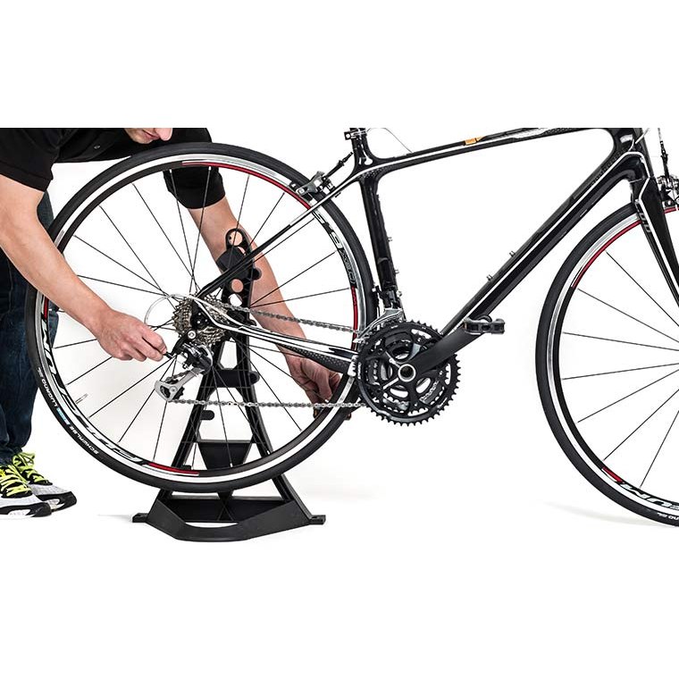 ที่จอดจักรยาน ขาตั้งเกี่ยวข้าง Hebie TURRIX stand for bike - black [0698 E1]