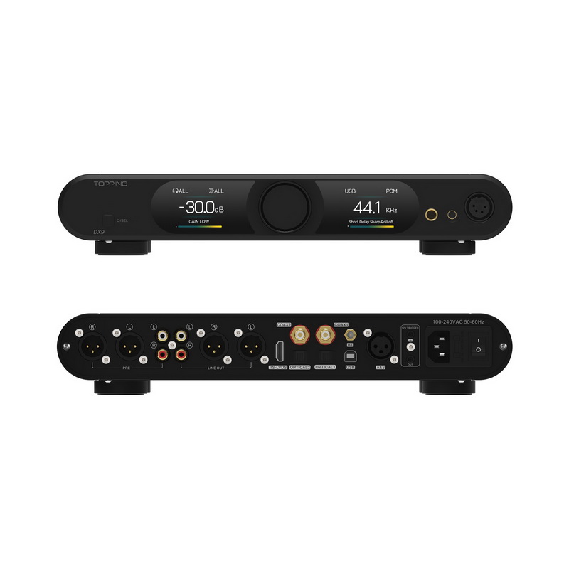 Topping DX9 DAC/AMP รุ่นพิเศษครบรอบ 15ปี รองรับ LDAC, Dual Hi-Res ประกันศูนย์ไทย