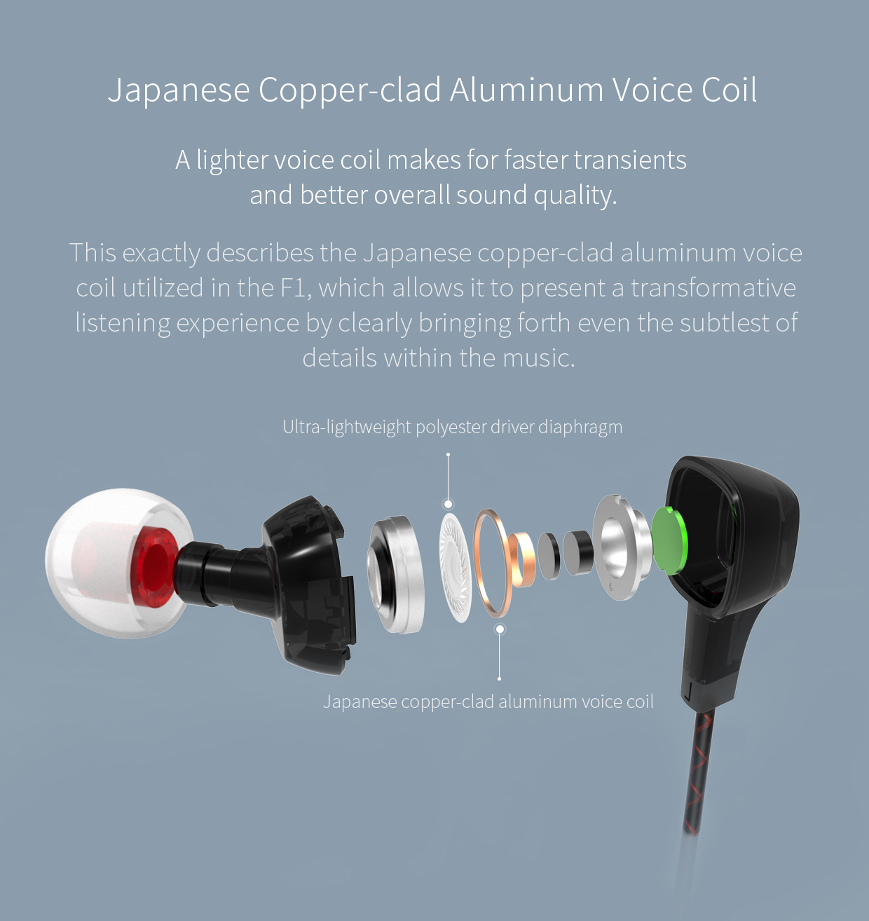 ขาย FiiO F1 หูฟัง IEM พร้อมรีโมทควบคุมอเนกประสงค์ ใช้งานได้ทั้งระบบ iOS และ Android