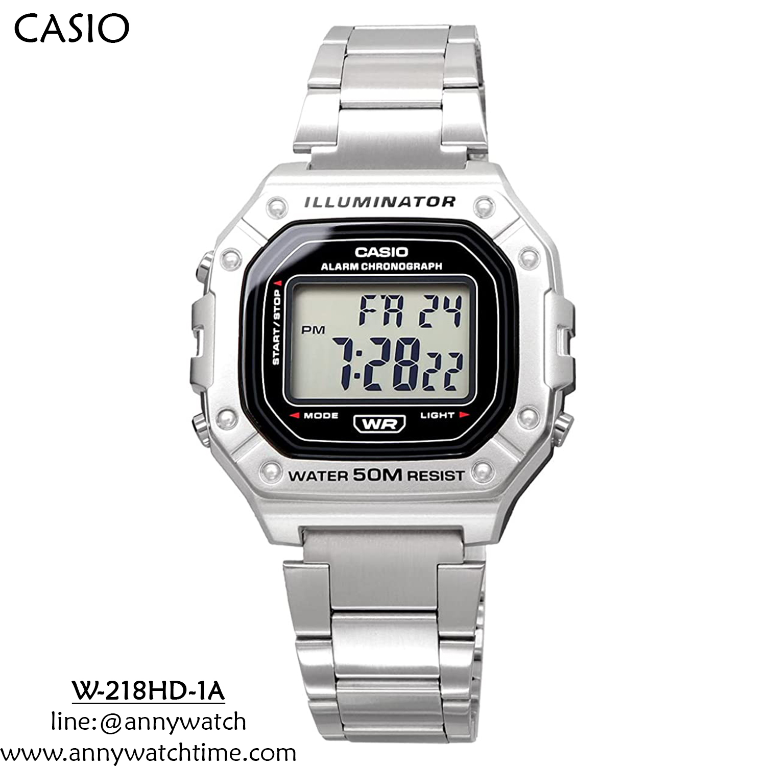 CASIO W-218HD-1A