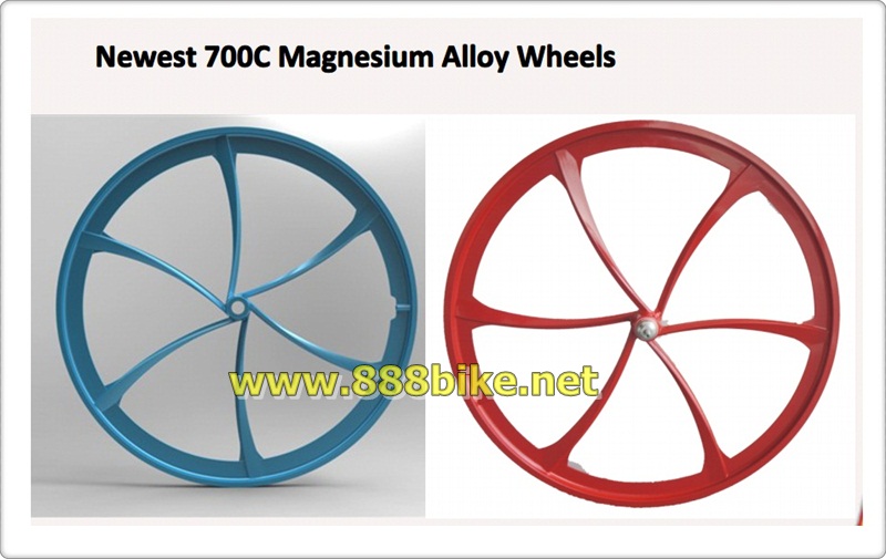 ล้อแม็กจักรยาน YM Magnesium wheel สำหรับรถฟิกเกียร์ 26 (ล้อหลัง)