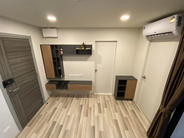 ให้เช่าคอนโดเดอะคิวบ์ พรีเมี่ยม รามอินทรา 34 ห้อง 30 ตร.ม.แอร์ 2 ตัว มีเครื่องซักผ้า พร้อมอยู่