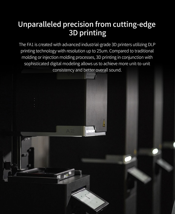 ขาย FiiO FA1 หูฟัง Pure Balanced 1 ไดร์เวอร์ ถอดสายได้